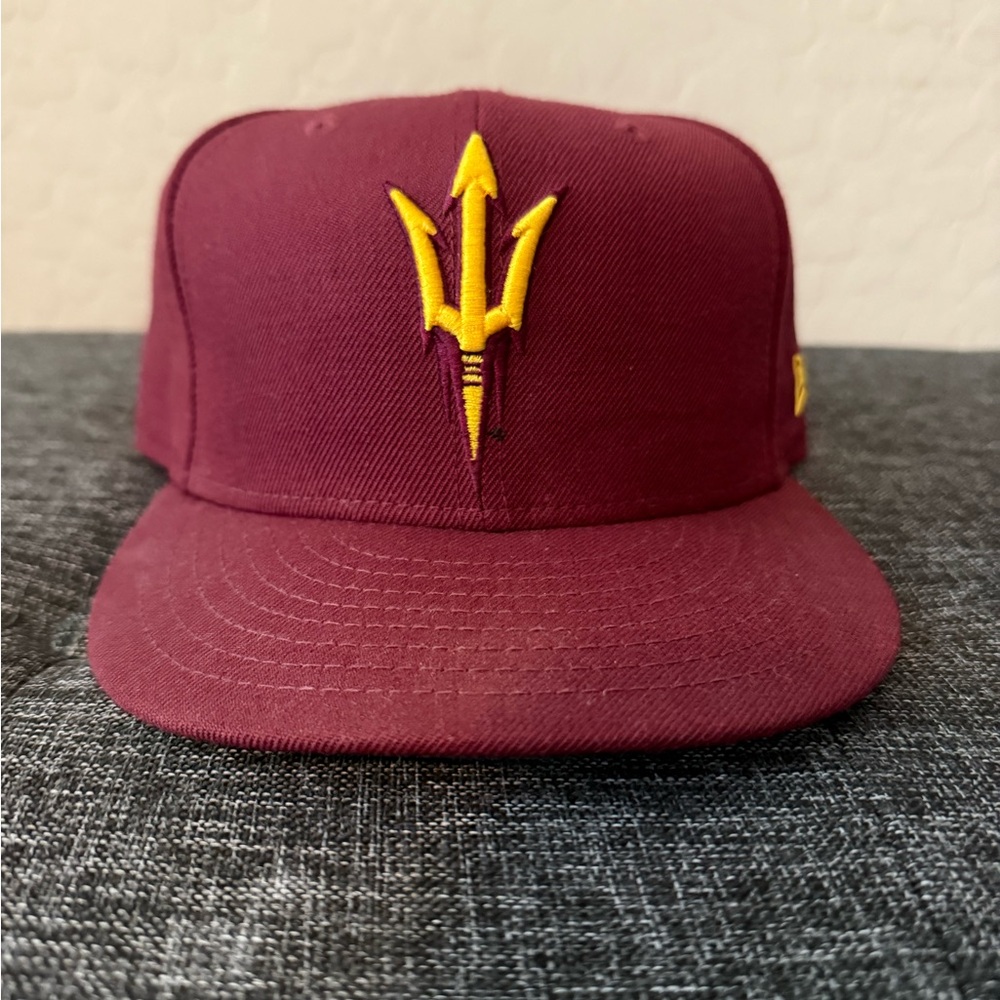 ASU New Era Maroon and Yellow Hat